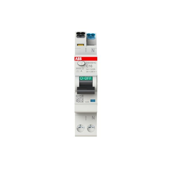 ABB - FlexLine FILS 1+N Typ A Charakteristik C 16A 30mA 6kA Schmalbau 1TE Baubreite