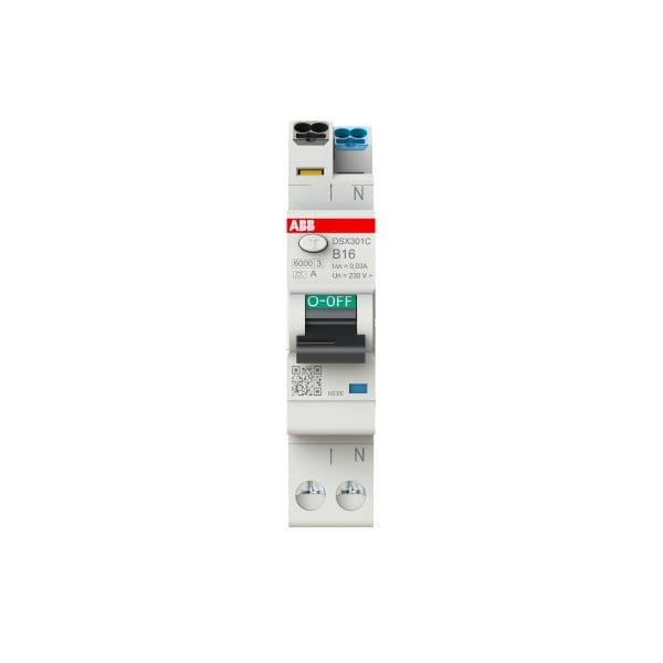 ABB - FlexLine FILS 1+N Typ A Charakteristik B 16A 30mA 6kA Schmalbau 1TE Baubreite