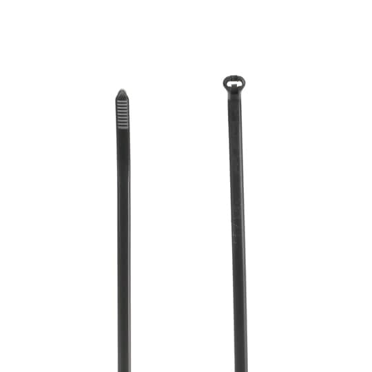 ABB BV - TY26MX Ty-Rap Stahlnasenkabelbinder Standard, 284x3,7 mm, 130N, schwarz