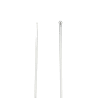 ABB BV - TY25M Ty-Rap Stahlnasenkabelbinder Standard, 186x4,8 mm, 220N, naturfarben