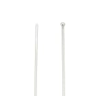 ABB BV - TY5234M Ty-Rap Stahlnasenkabelbinder Standard, 356x2,4 mm, 80N, naturfarben