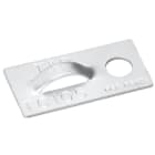 ABB BV - TC105 Befestigungssockel aus Aluminium Schraubmontage, 25,4x13,2x3,8mm,450°C