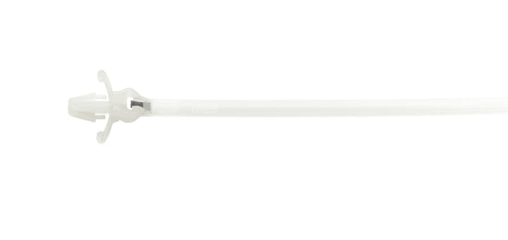 ABB BV - TY54SM Ty-Rap Stahlnasenkabelbinder mit Spreizanker und Stützbügel,150x3,5mm