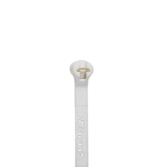 ABB BV - TY53MFR Ty-Rap Stahlnasenkabelbinder Standard, 102x2,3 mm, 180N, weiss