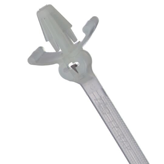 ABB BV - TY538M Ty-Rap Stahlnasenkabelbinder Spreizanker,200x4.7mm, 220N, naturfarben