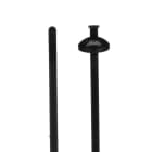ABB BV - TY541M Ty-Rap Stahlnasenkabelbinder für Blindmontage, 244x5,6mm,289N,schwarz