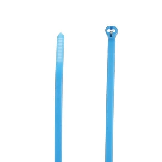 ABB BV - TY25M-6 Ty-Rap Stahlnasenkabelbinder Standard, 186x4,8 mm, 220N, blau