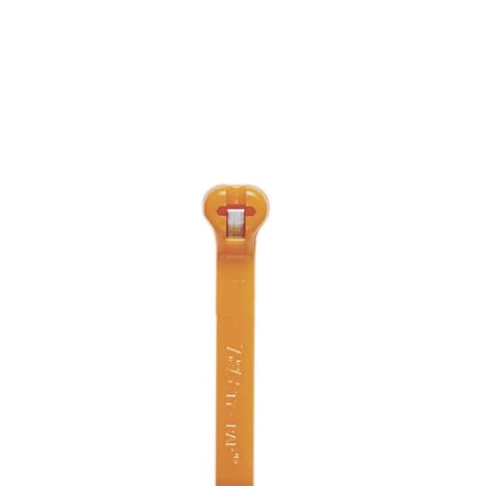 ABB BV - TY23M-3 Ty-Rap Stahlnasenkabelbinder Standard, 92x2,4 mm, 80N, orange