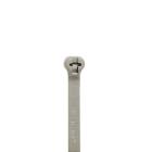 ABB BV - TY24M-8 Ty-Rap Stahlnasenkabelbinder Standard, 140x3,6 mm, 180N, grau