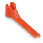 ABB BV - TY24M-3 Ty-Rap Stahlnasenkabelbinder Standard, 140x3,6 mm, 180N, orange