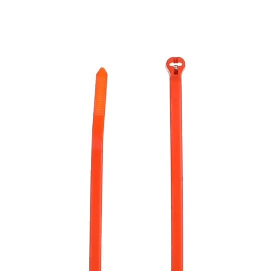 ABB BV - TY25M-3 Ty-Rap Stahlnasenkabelbinder Standard, 186x4,8 mm, 220N, orange