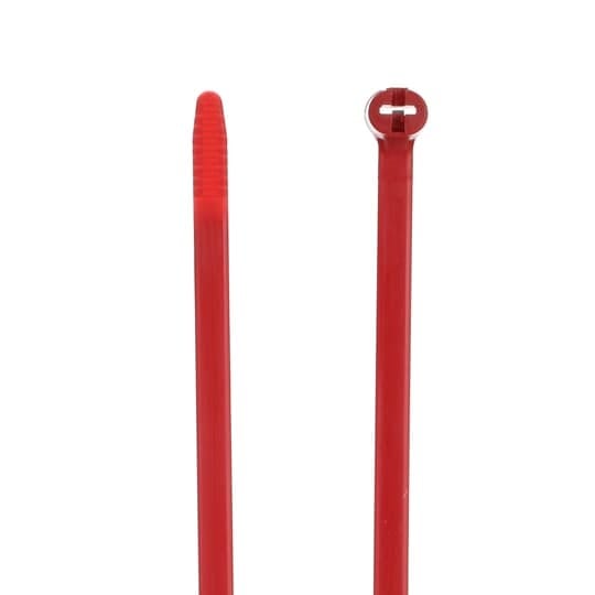 ABB BV - TY277M-2 Ty-Rap Stahlnasenkabelbinder Standard, 617x6,9 mm, 540N, rot