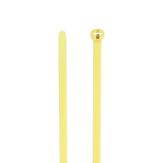 ABB BV - TY27M-4 Ty-Rap Stahlnasenkabelbinder Standard, 340x6,9 mm, 540N, gelb