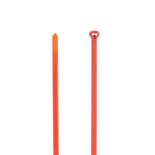 ABB BV - TY26M-3 Ty-Rap Stahlnasenkabelbinder Standard, 284x3,6 mm, 130N, orange