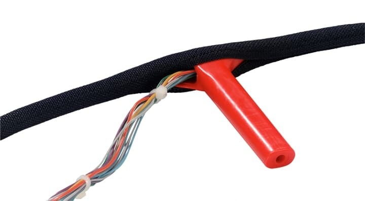 ABB BV - CPS13W-50-FR-EU Bind-It Gewebeschlauch Flammwidrig, Polyester, -50-125°C