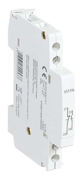 ABB - VI11N Hilfskontakt - 0 NO - 0 NC - Hilfsstromkreis 50 Hz