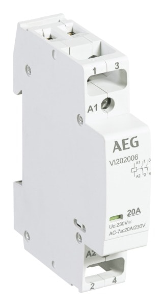 ABB - VI200206 Installationsschütz - 0 NO - 2 NC - 230 V AC - Steuerstromkreis 50 Hz