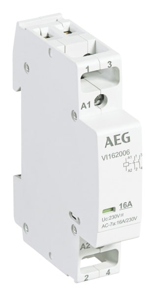 ABB - VI161101 Installationsschütz - 1 NO - 1 NC - 24 V - Steuerstromkreis 50 Hz