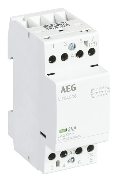 ABB - VI254006 Installationsschütz - 4 NO - 0 NC - 230 V - Steuerstromkreis 50 Hz