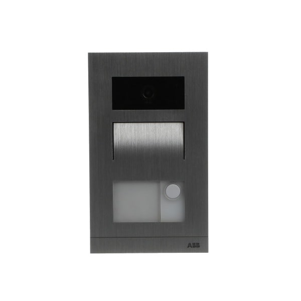 ABB - Türstation Aufputz Video 1-fach aluminium - ABB Welcome Mini