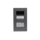 ABB - Türstation UP Video 1-fach mit ID-Kartenleser mit Unterputzdose ABB Welcome Mini