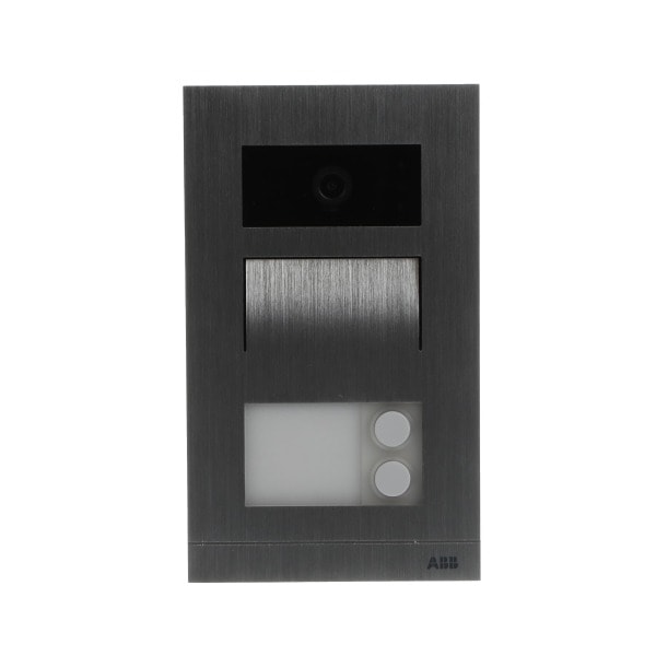 ABB - Türstation Aufputz Video 2-fach aluminium - ABB Welcome Mini