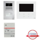 ABB - MS! Sprechanlage Einfamilienhaus Set Video 4.3 WiFi AP+Kartenl ABB Welcome Mini
