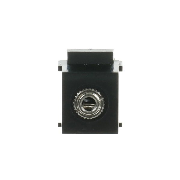 BUSCH-JAEGER - Kupplung 3,5 mm Klinke Keystone schwarz
