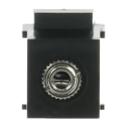 BUSCH-JAEGER - Kupplung 3,5 mm Klinke Keystone schwarz