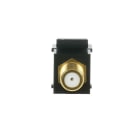 BUSCH-JAEGER - BNC F Stecker Modul Keystone schwarz