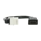 BUSCH-JAEGER - Kabelpeitsche HDMI Keystone HDMI-Stecker alpinweiß