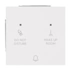 BUSCH-JAEGER - Klingeltaster-Einsatz DND/MUR 230V Ausseneinheit LED studioweiß - art linear