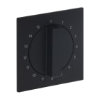 BUSCH-JAEGER - Zentralscheibe Drehknopf Zeitschaltuhr Aufdruck 1-15 schwarz matt - art linear