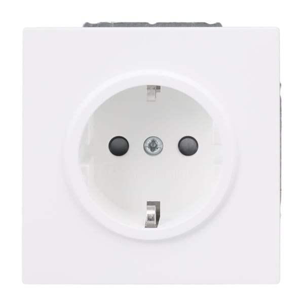 BUSCH-JAEGER - SCHUKO Steckdose Safety+ ohne Spreize studioweiß matt - art linear