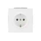 BUSCH-JAEGER - SCHUKO Steckdose Safety+ mit Schraubklemmen studioweiß matt - art linear
