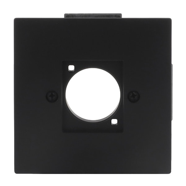 BUSCH-JAEGER - Zentralscheibe Steckverbinder Neutrik XLR 1-fach schwarz matt - art linear