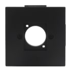 BUSCH-JAEGER - Zentralscheibe Steckverbinder Neutrik XLR 1-fach schwarz matt - art linear