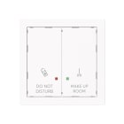 BUSCH-JAEGER - Wippe 2-fach DND/MUR Zimmereinheit für Elektroniktaster studiow matt -art linear