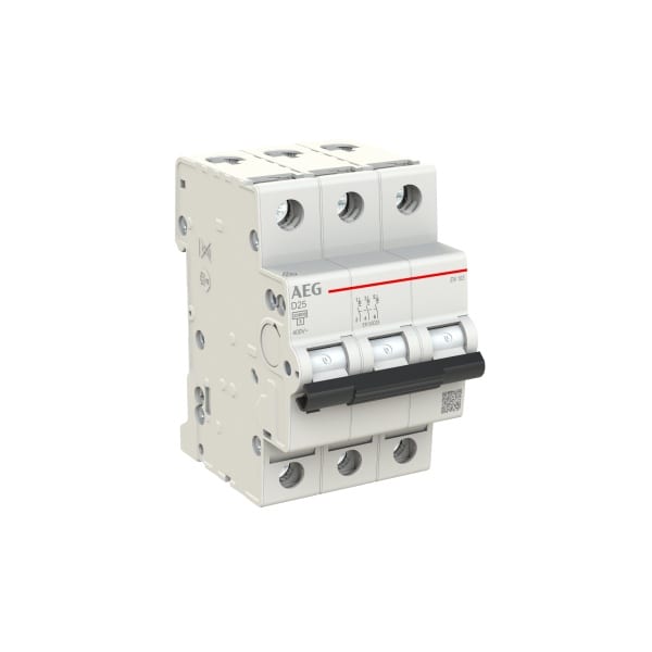 AEG - Leitungsschutzschalter - EN100 - 3P - 25 A - D10 kA