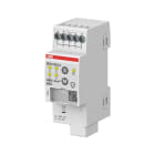 ABB - KNX Binäreingang 4-fach mit Kontaktabfrage manuellerBedienung