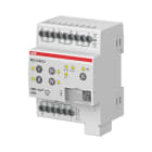 ABB - KNX Binäreingang 10-fach mit Kontaktabfrage und manueller Bedienung