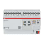 ABB - KNX Jalousie-/Rollladenaktor 8-fach mit Fahrzeitermittlung / manueller Bedienung
