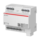 ABB - KNX Jalousie-/Rollladenaktor 4-fach mit Fahrzeitermittlung und Binäreingängen
