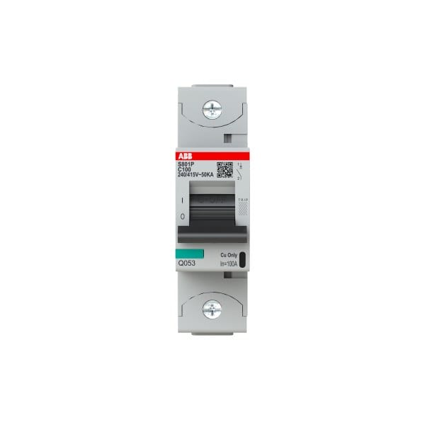 ABB - HLS-Sicherungsautomat 1-polig Charakteristik C Bemessungsstrom 100A 50kA/400VAC