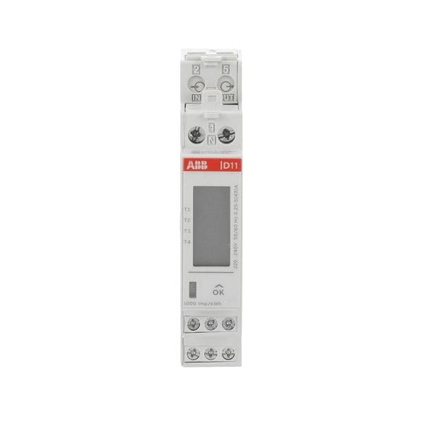 ABB - Wechselstromzähler 1-phasig direktmessend bis 40A MID-zertifiziert Modbus RTU