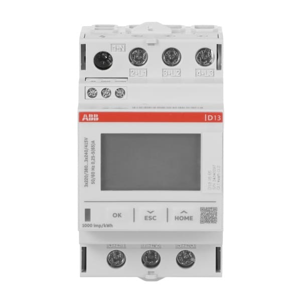 ABB - Drehstromzähler 3-phasig direktmessend bis 65A