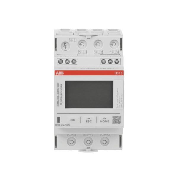 ABB - Drehstromzähler 3-phasig direktmessend bis 65A MID-zertifiziert Modbus RTU