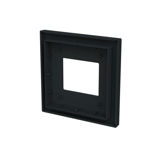 BUSCH-JAEGER - KNX Zentralscheibe für Raumtemperaturregler 6109/18 /28 schwarz matt- art linear