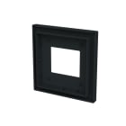 BUSCH-JAEGER - KNX Zentralscheibe für Raumtemperaturregler 6109/18 /28 schwarz matt- art linear
