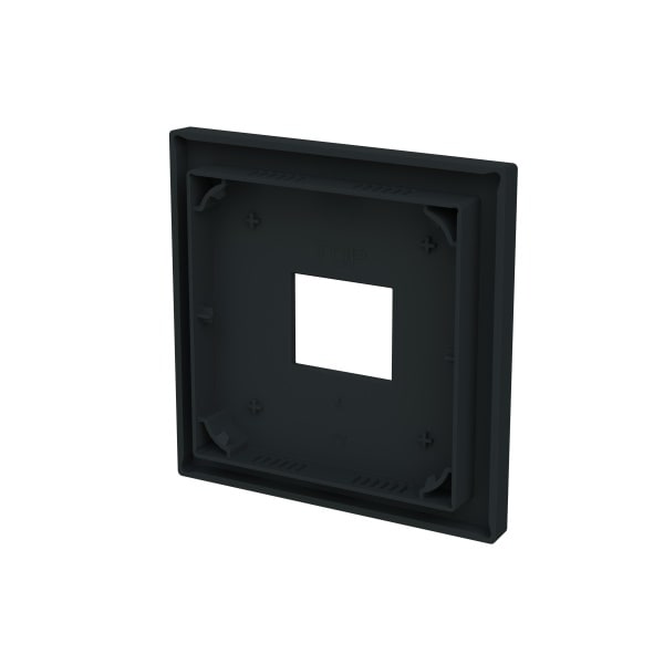 BUSCH-JAEGER - Zentralscheibe für Raumtemperaturregler 6224 6108/18 schwarz matt - art linear